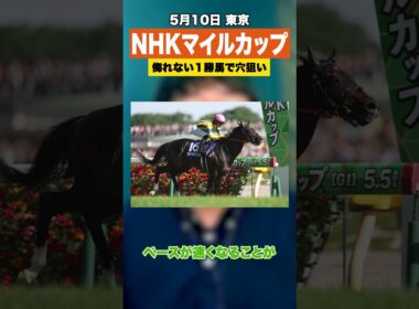 【競馬】NHKマイルカップ2026のオススメは妙味ありそうな1勝馬