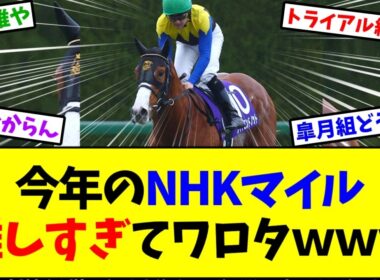 【NHKマイルカップ2026】ダイヤモンドノット本命で本当にいい？カヴァレリッツォ皐月大敗の謎も…【競馬】