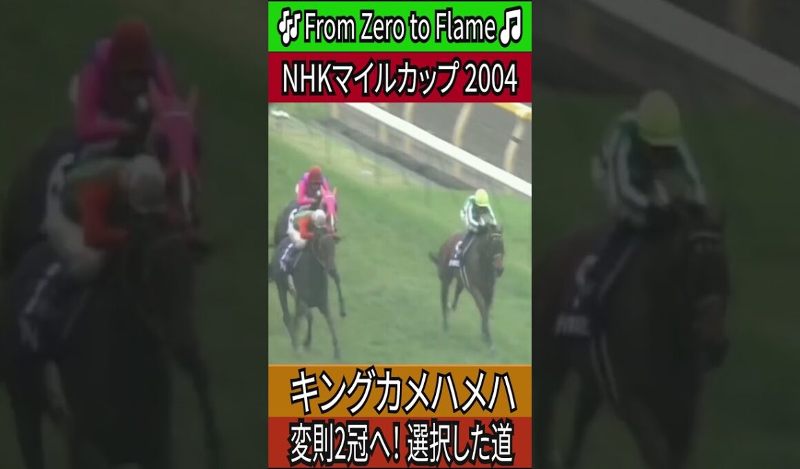 変則2冠へ！ 選択した道 【NHKマイルカップ 2004】 キングカメハメハ #NHKマイルカップ #キングカメハメハ #競馬