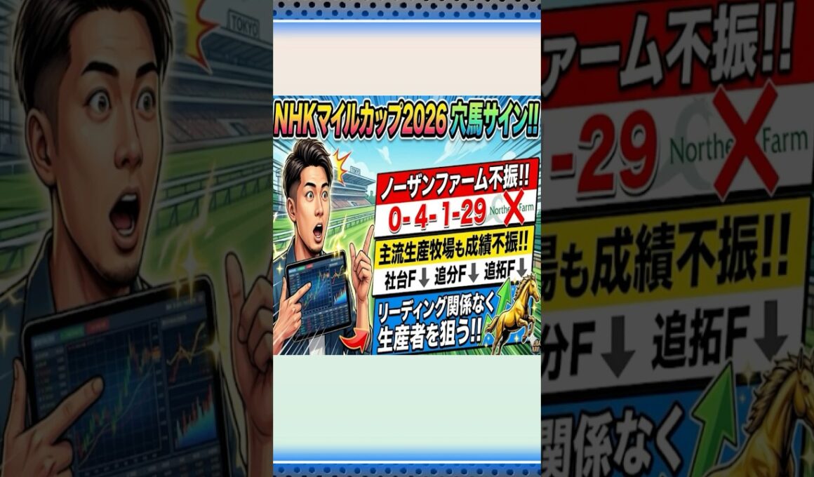 NHKマイルカップ2026｜穴馬のサインはコレ！ #競馬予想