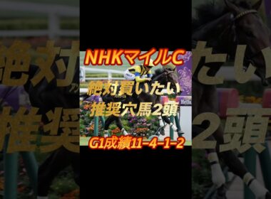 NHKマイルカップ2026 絶対買いたい推奨穴馬2頭紹介
