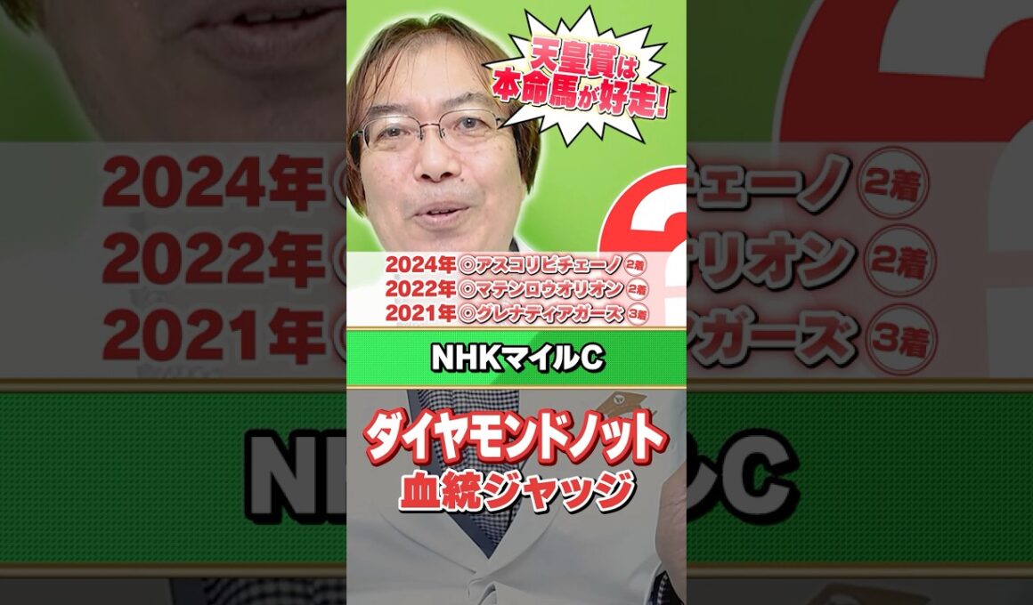 【NHKマイルカップ 2026】ダイヤモンドノットの舞台適性は!? 近年もヒット連発水上学の有力馬ジャッジ #競馬 #競馬予想 #NHKマイルカップ