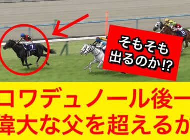 【大注目】クロワデュノールが天皇賞春2026を勝ち春古馬三冠リーチかかる！そもそも出走するのか！？【競馬の反応集】