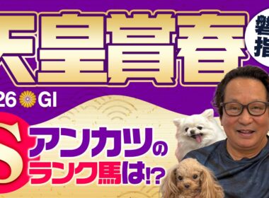 【天皇賞春 2026】断トツのSランク馬登場！ここまで推せる理由をアンカツが解説！【安藤勝己】