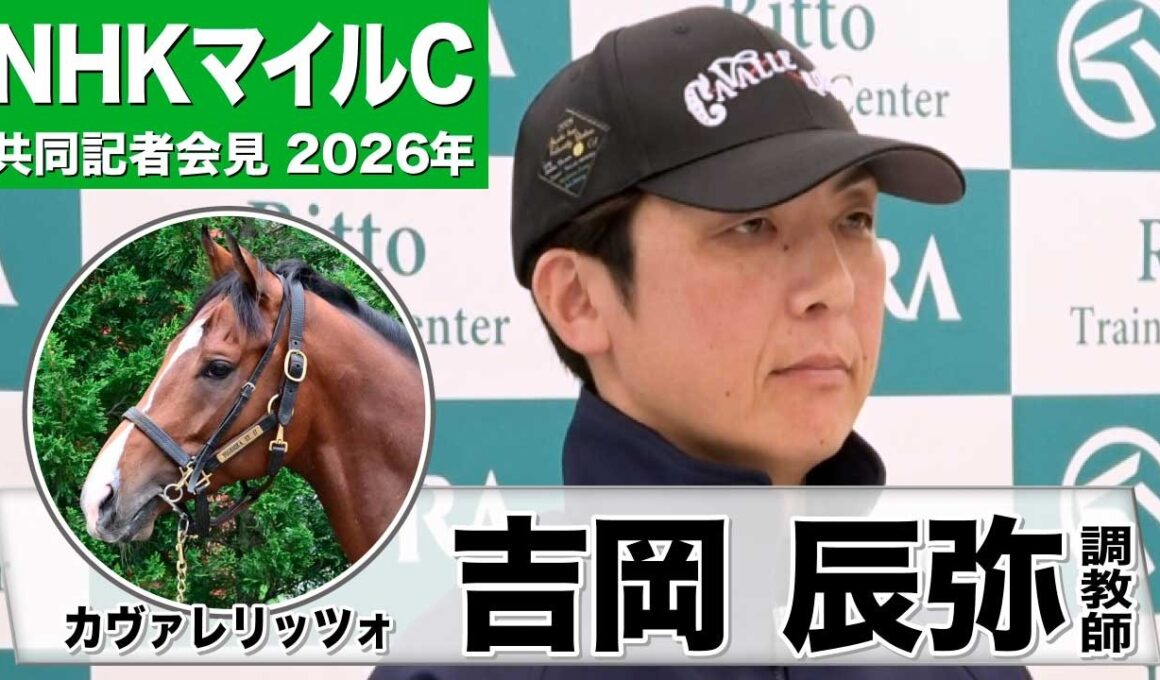 【NHKマイルC2026】カヴァレリッツォ・吉岡辰弥調教師「見た目に疲れもなく非常に良い状態」「ベストはマイルかな」《JRA共同会見》