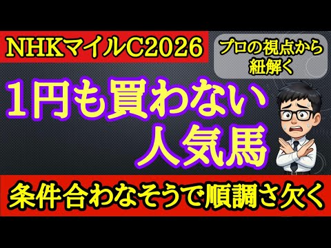 【NHKマイルカップ2026】危険な人気馬！ダイヤモンドノットやロデオドライブら想定上位人気4頭で不安材料によって一番飛びそうなのはあの馬！