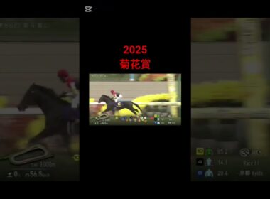 2025 菊花賞　#競馬#菊花賞#エネルジコ#ルメール#shorts#エリキング