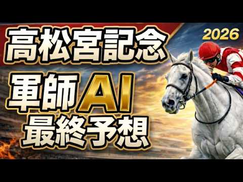 【高松宮記念2026最終結論】軍師AI最終競馬予想｜ナムラクレアで勝負？見えてしまった“1つの歪み”ウインカーネリアンが鍵？追い切り、枠順、オッズまで整理してきましたが、今回のレースはいつもと違います