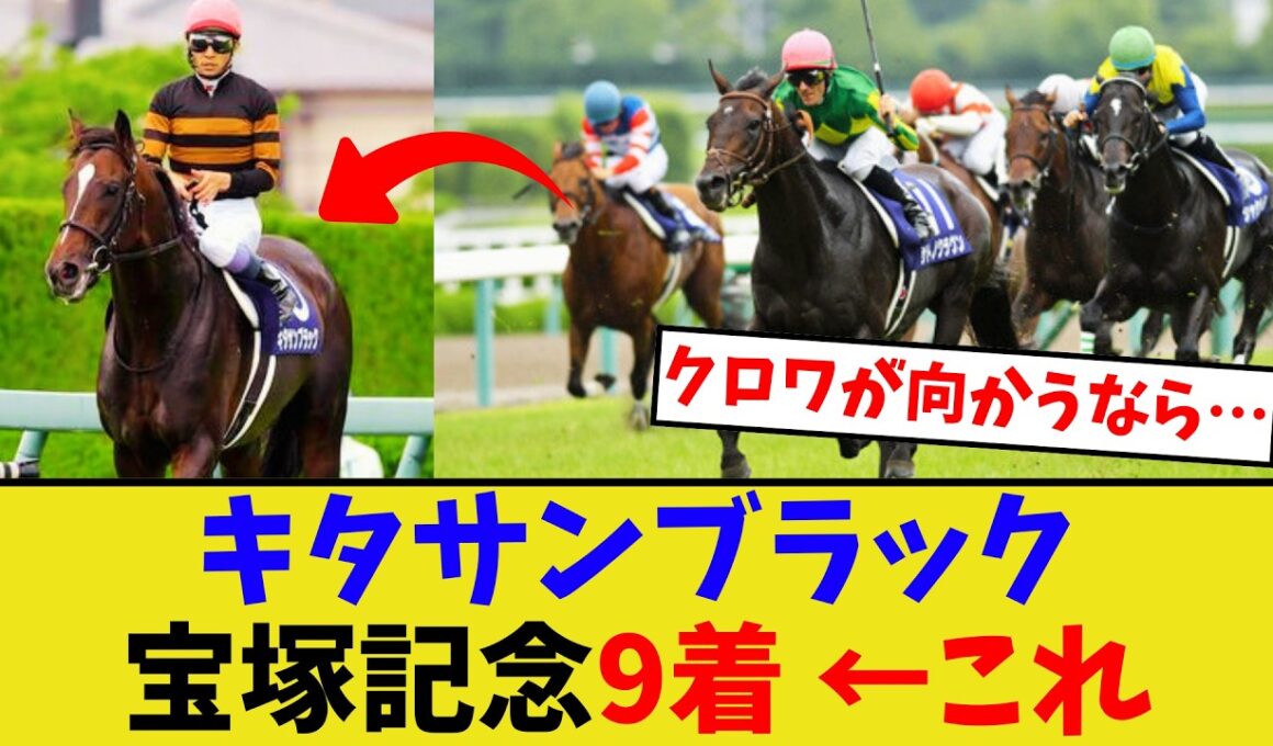 キタサンブラックって何で2回目の宝塚記念飛んだんだ？【競馬反応集】