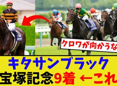 キタサンブラックって何で2回目の宝塚記念飛んだんだ？【競馬反応集】