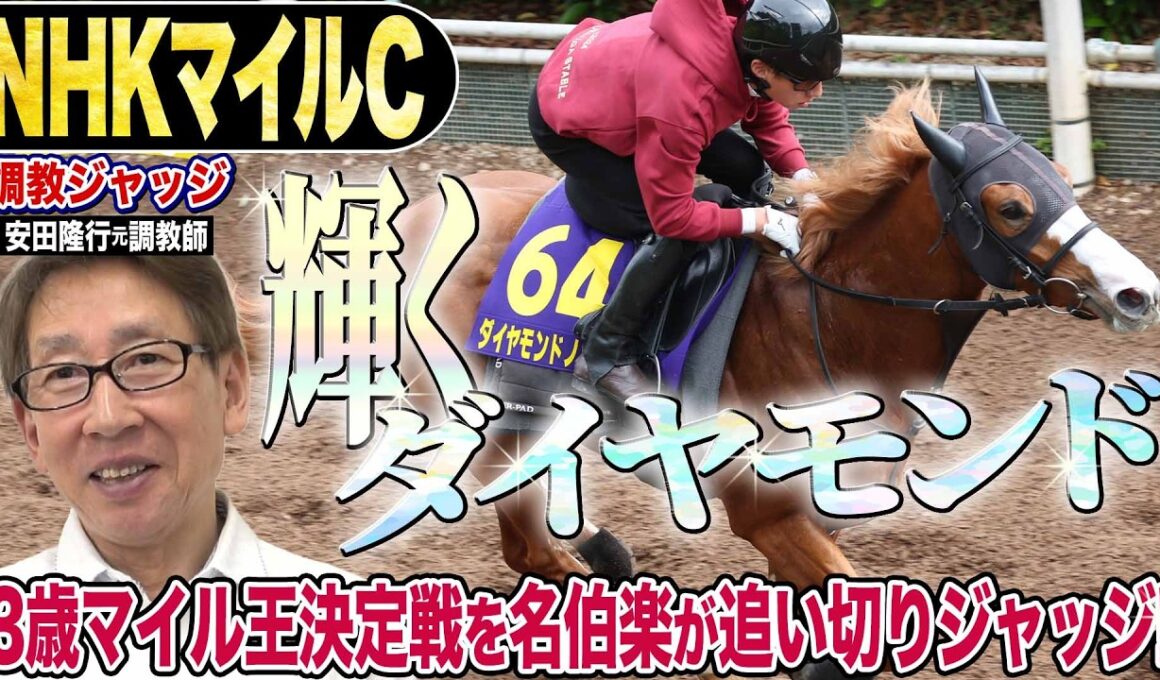 【NHKマイルC2026】難解な3歳マイル王決定戦 安田隆行元調教師が調教ジャッジ　「動き」「時計」「調教過程」を採点しピックアップした6頭を発表！《東スポ競馬》