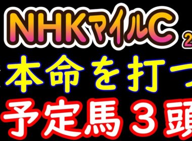 【NHKマイルC2026 本命候補3頭】混戦を勝ち切るのは誰だ｜人気・穴・伏兵から最後に残った3頭を徹底分析