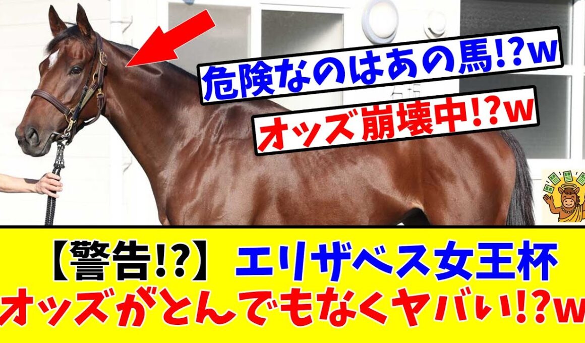 【エリザベス女王杯】【警告!?】エリザベス女王杯の前日オッズがとんでもなくヤバくない!?www