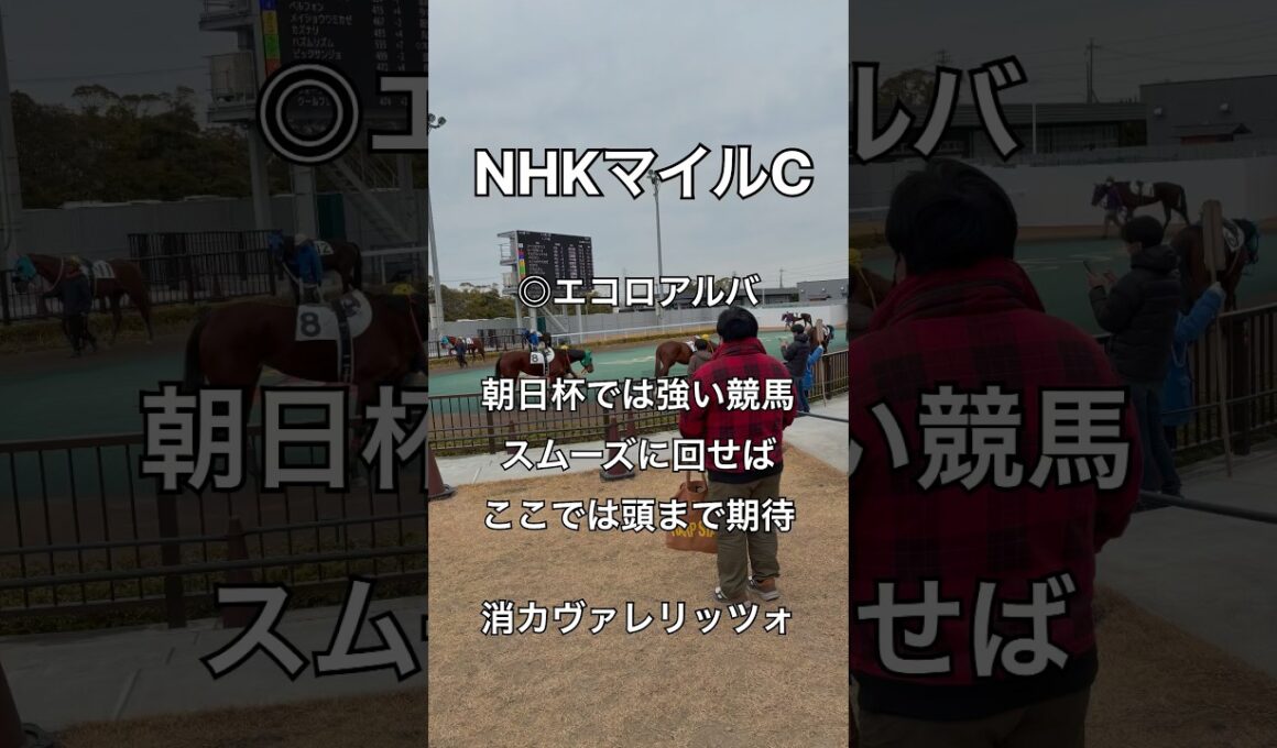 【重賞予想】NHKマイルC｜固定買い三連複10点2000円
