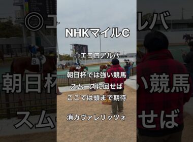 【重賞予想】NHKマイルC｜固定買い三連複10点2000円