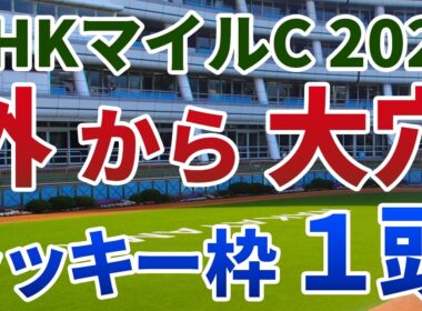 NHKマイルカップ2026 追い切り後【買いの1頭】公開！縦長馬群で外枠不利が相殺される一戦！外枠から波乱を呼ぶ末脚自慢は？