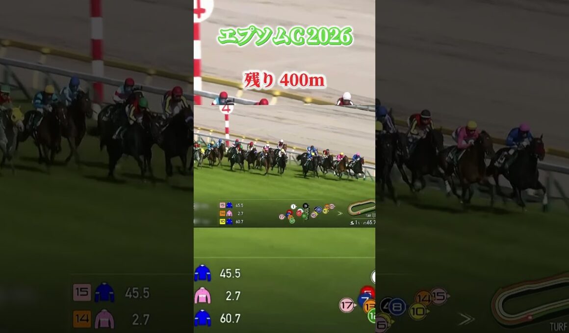 【エプソムC2026】桜花賞馬ステレンボッシュが抜け出した——その後ろにルメールがいた ハナ差の真実