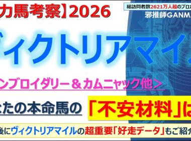 【ヴィクトリアマイル2026 有力馬考察】エンブロイダリー＆カムニャック他 人気馬5頭を徹底考察！
