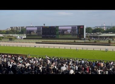 第173回天皇賞春（東京競馬場ターフビジョンから）