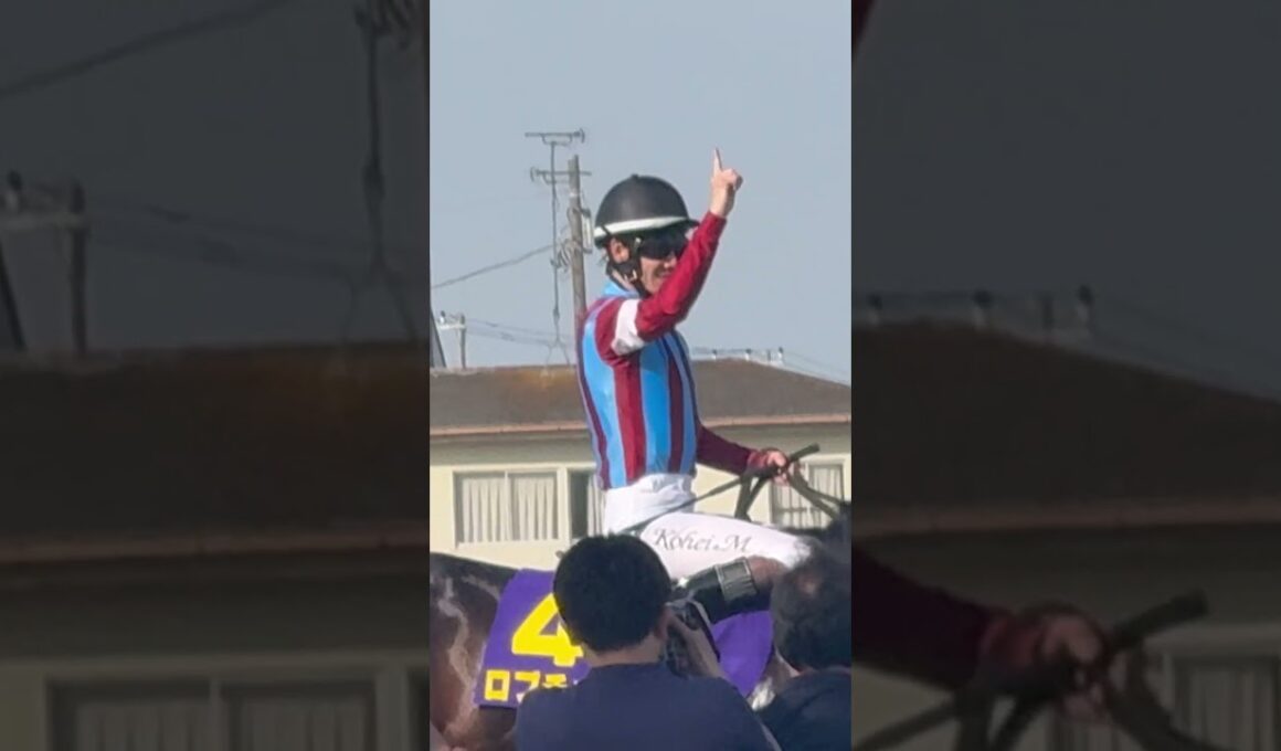 皐月賞2026ウイニングラン ロブチェンと松山弘平騎手