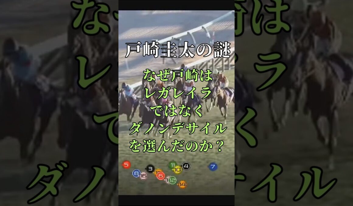 戸崎圭太がダノンデサイルを選んだ“明確な理由”【有馬記念2025】