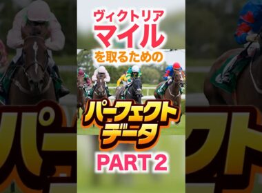 ヴィクトリアマイル  【パーフェクトデータ】PART 2