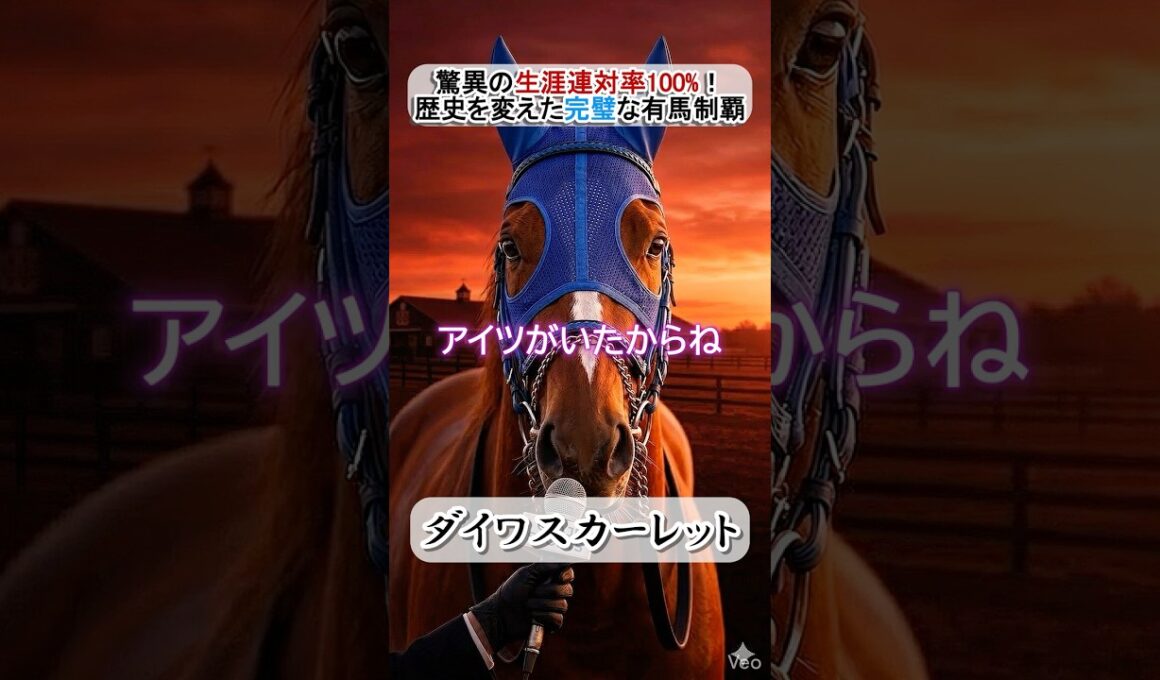 37年ぶりの偉業！ダイワスカーレットが有馬記念で逃げ切った理由 #ダイワスカーレット #競馬 #名馬 #ウマ娘