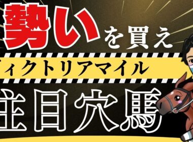 【ヴィクトリアマイル2026】◯◯産駒は成長力に注目！上積み十分の注目穴馬とは