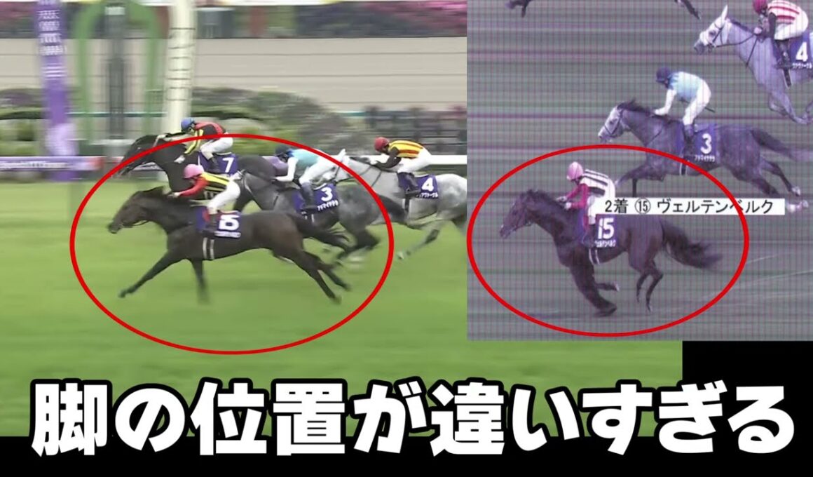 【疑惑の写真判定】天皇賞春のクロワデュノールとヴェルテンベルクのハナ差を検証してみたら脚の形が違うことについて分かった【決勝写真】