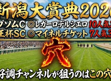 【新潟大賞典2026】穴馬候補発表！今年は〇〇の馬を狙え！？この穴馬一発あるぞ！