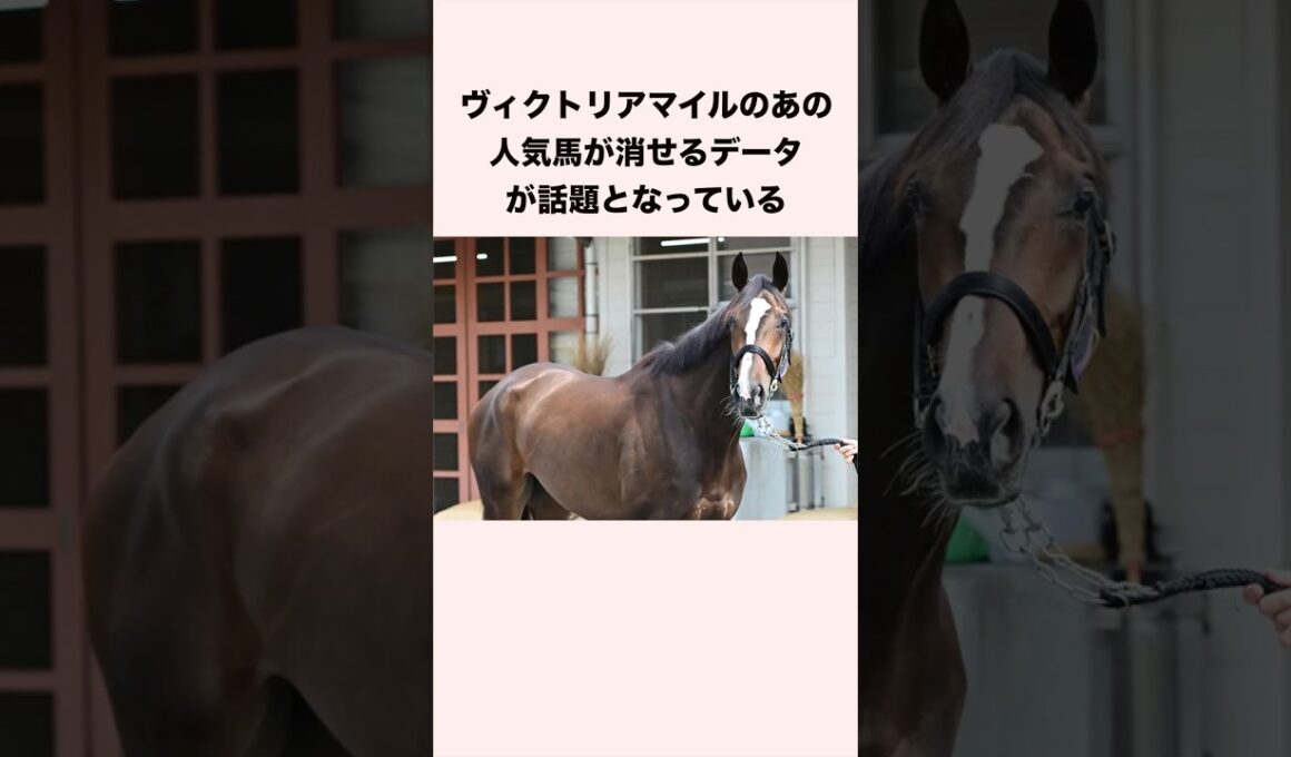 ヴィクトリアマイルのあの人気馬が消せるデータが話題となっている #競馬 #競馬予想 #shorts