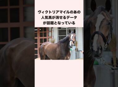 ヴィクトリアマイルのあの人気馬が消せるデータが話題となっている #競馬 #競馬予想 #shorts