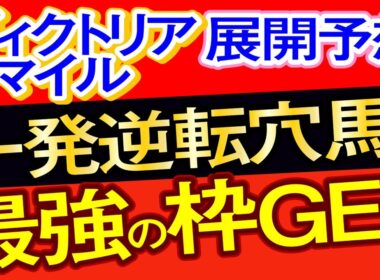【ヴィクトリアマイル2026展開予想・データ分析】一発逆転穴馬！最高の枠！エンブロイダリー、カムニャック、ボンドガール、クイーンズウォーク、チェルヴィニア、ラヴァンダ、ルメール、武豊など参戦