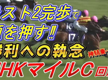 NHKマイルカップ2026　回顧　レーン騎手、勝利への執念‼ ロデオドライブの頸を押してハナ差出る‼　元馬術選手のコラム