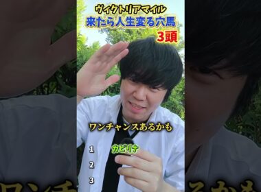 【競馬予想】ヴィクトリアマイルで来たら人生変わる穴馬3頭紹介#競馬#競馬予想#ヴィクトリアマイル#穴馬