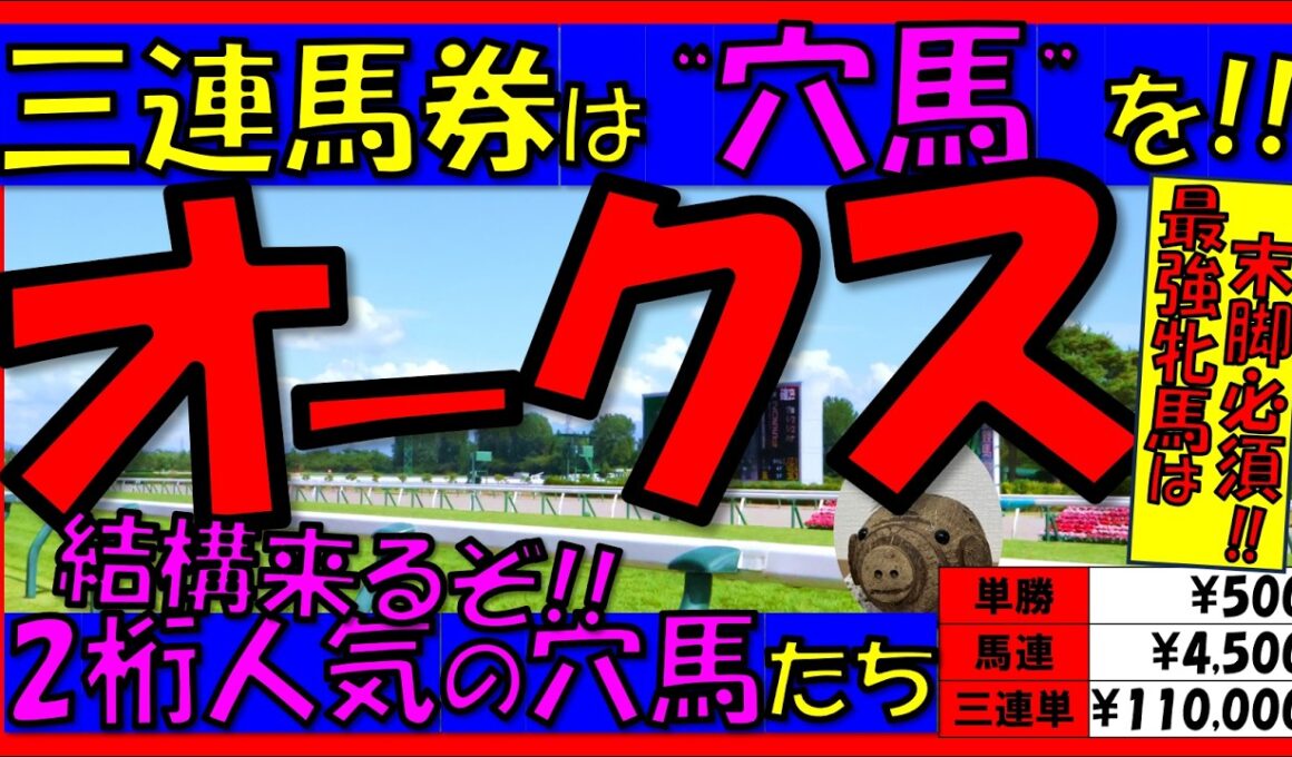 【大穴馬】結構来るぞ‼🐎《オークス2026》過去10年の配当/データ/注目馬
