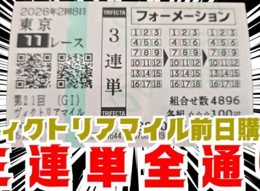 【買い目公開】ヴィクトリアマイル！的中しました