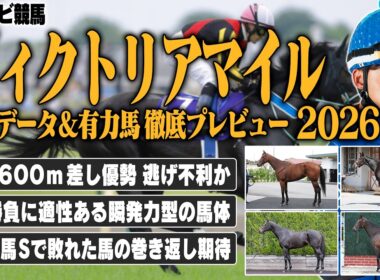 【ヴィクトリアマイル】時計勝負で力を発揮できる馬体の特徴は？枠順・脚質の過去傾向を分析！エンブロイダリー カムニャック クイーンズウォーク ジョスラン チェルヴィニア など【レース展望／スポナビ競馬】