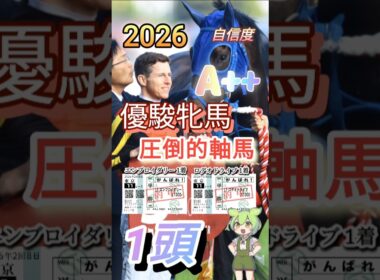 優駿牝馬 自信度A++ 圧倒的軸馬 1頭 ラフターラインズ