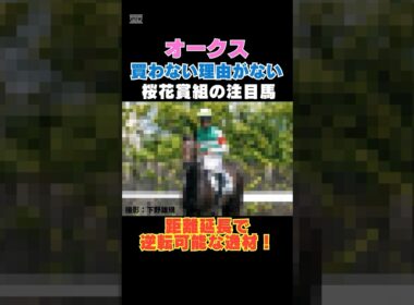 【オークス2026】買わない理由がない桜花賞組の注目馬！距離延長で逆転可能な逸材！