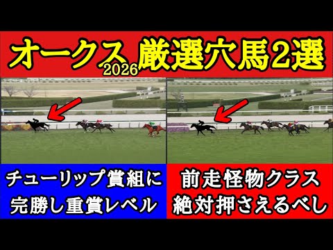 【オークス2026】厳選穴馬2頭！実質底見せておらず良いパフォを見せているが案外軽視されている期待値高い馬を大公開！