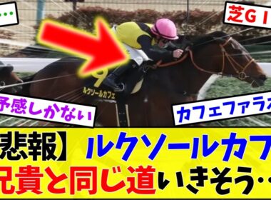 【安田記念2026】ルクソールカフェ、府中の芝コースに殴り込み予定…4角手応え抜群定期【競馬】