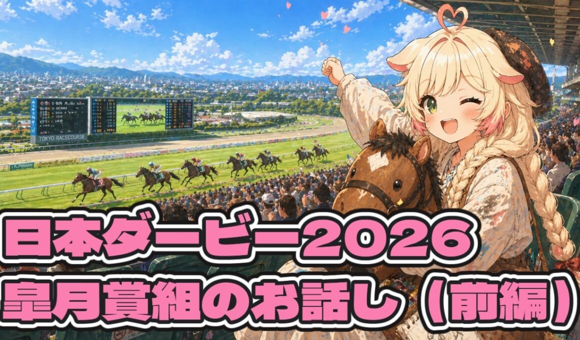 【東京優駿2026】皐月賞組について「前編」（日本ダービーの予習）