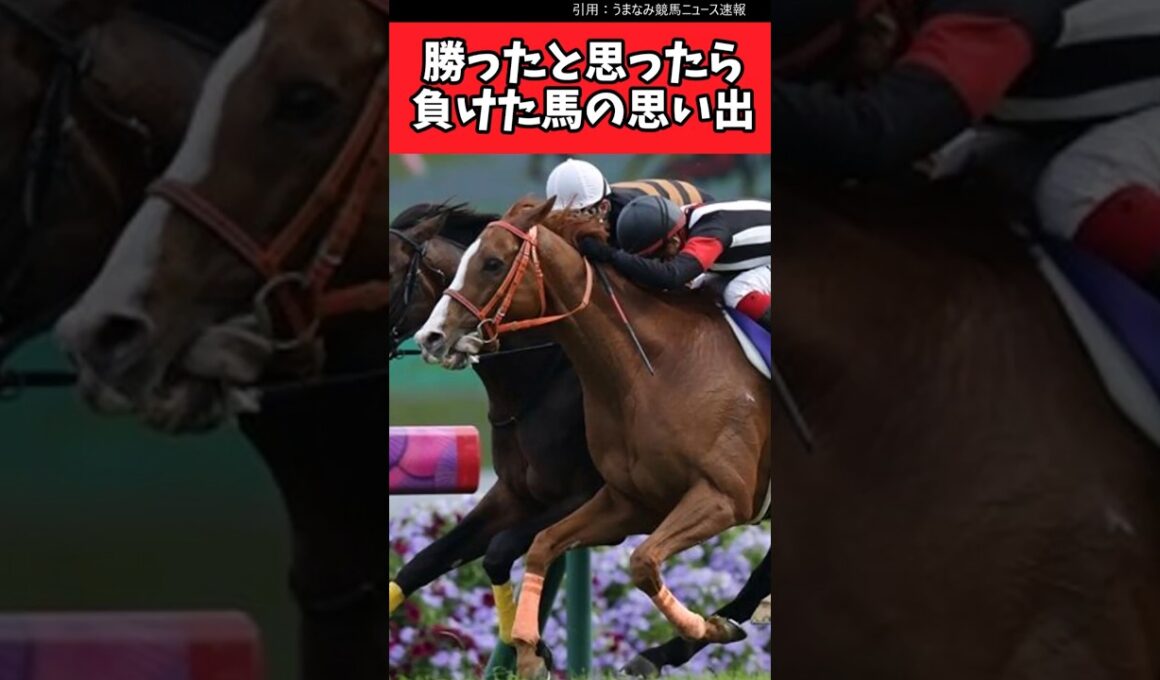 勝ったと思ったら負けた馬の思い出【競馬反応集】#JRA　#武豊　#有馬記念
