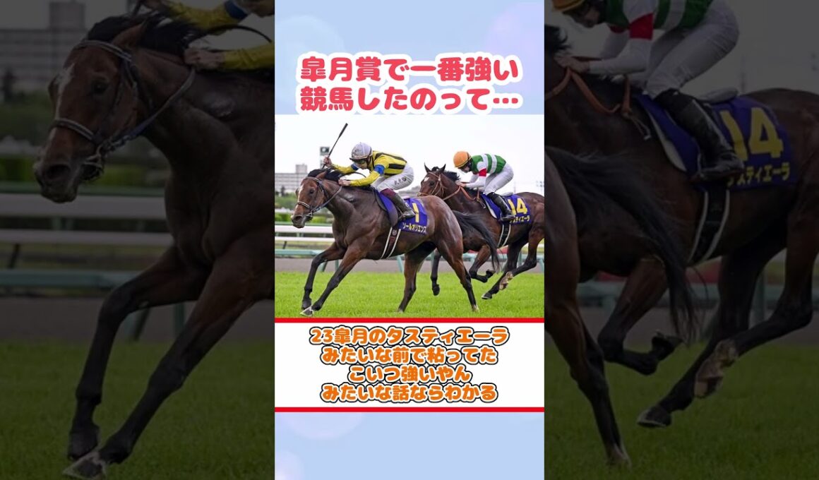 皐月賞で一番強い競馬したのって…#競馬反応集#shorts