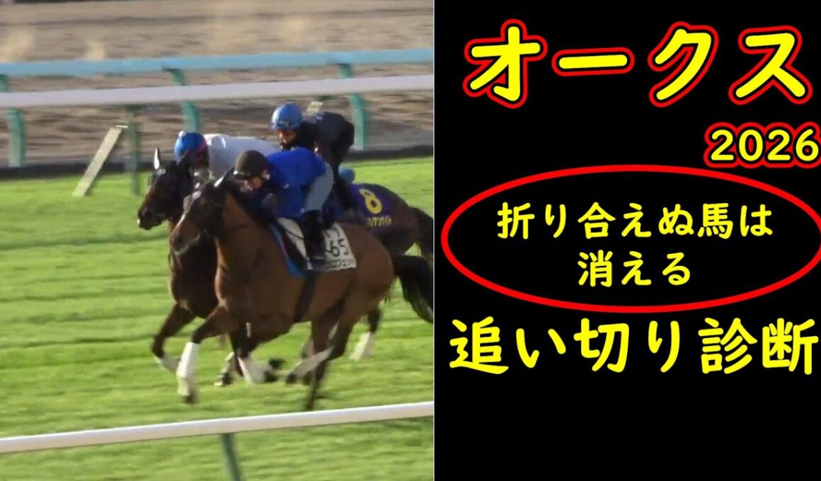 【オークス2026追い切り診断】折り合えない馬から消える…東京2400mで最後に残る馬を追い切りから見抜く【優駿牝馬2026】