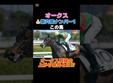 【オークス2026】激穴度ナンバー1はこの馬💰オークス直結の上がり条件とは⁉