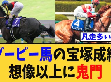 【宝塚記念】ダービー馬の宝塚成績、想像以上に鬼門すぎる【競馬反応集】
