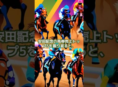 【安田記念】意外すぎ！歴代馬券売上トップ5！ #競馬 #安田記念 #shorts