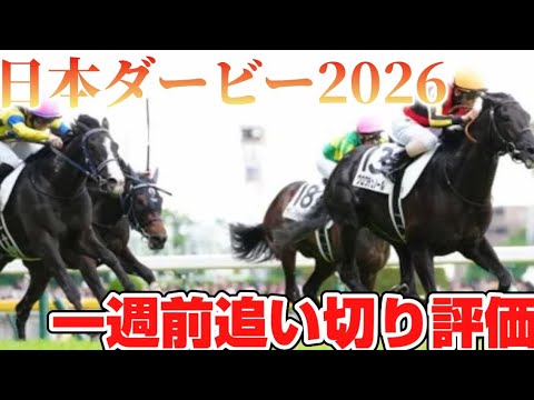 日本ダービー2026 一週前追い切り評価